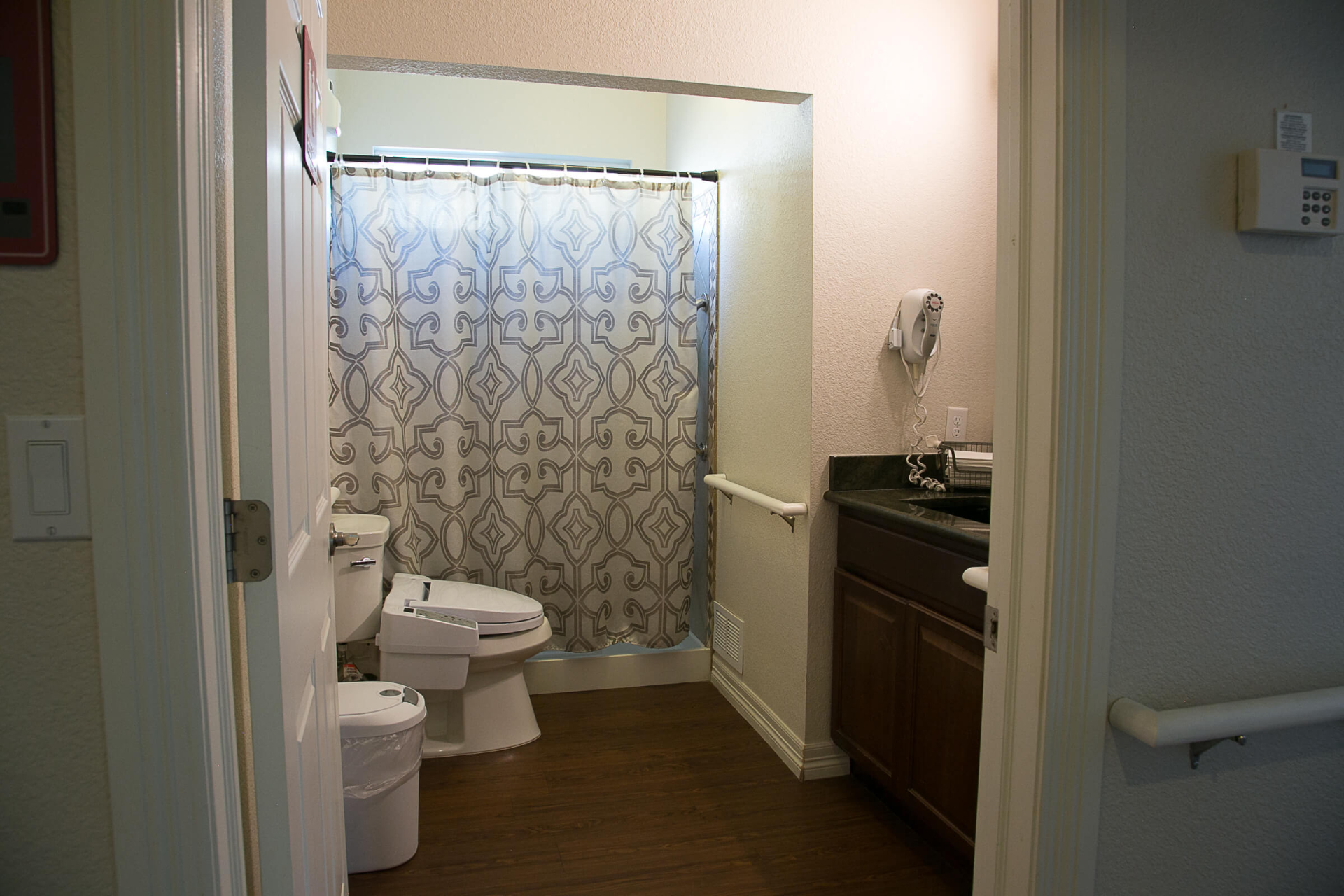 One of our bathrooms.