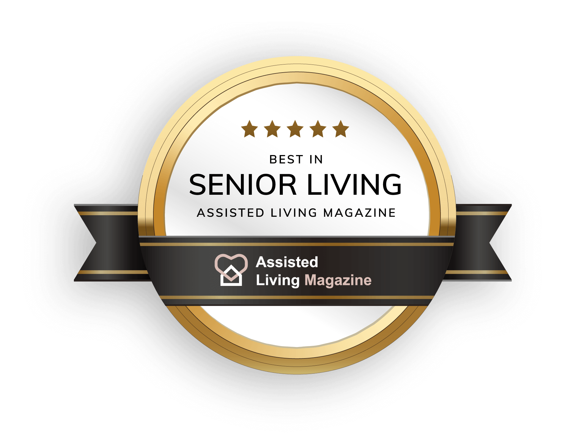 Image of Assisted Living Magazine Best In Senior Living badge