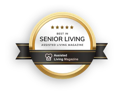 Image of Assisted Living Magazine Best In Senior Living badge